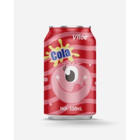 Classic Icy & Cool 330ml Carbonated Soft Drink Can Dry Sweet Cola Flavored for Adults Children Beverage Pattern in Box Packaging