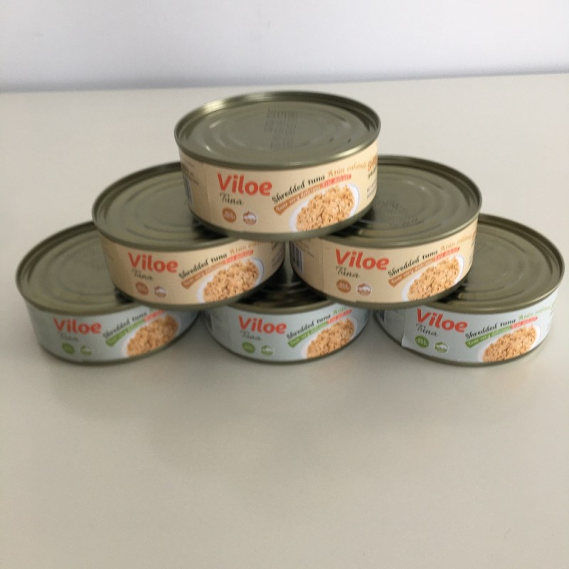 Viloe Instant Canned Tuna Shredded Light Tuna in Brine