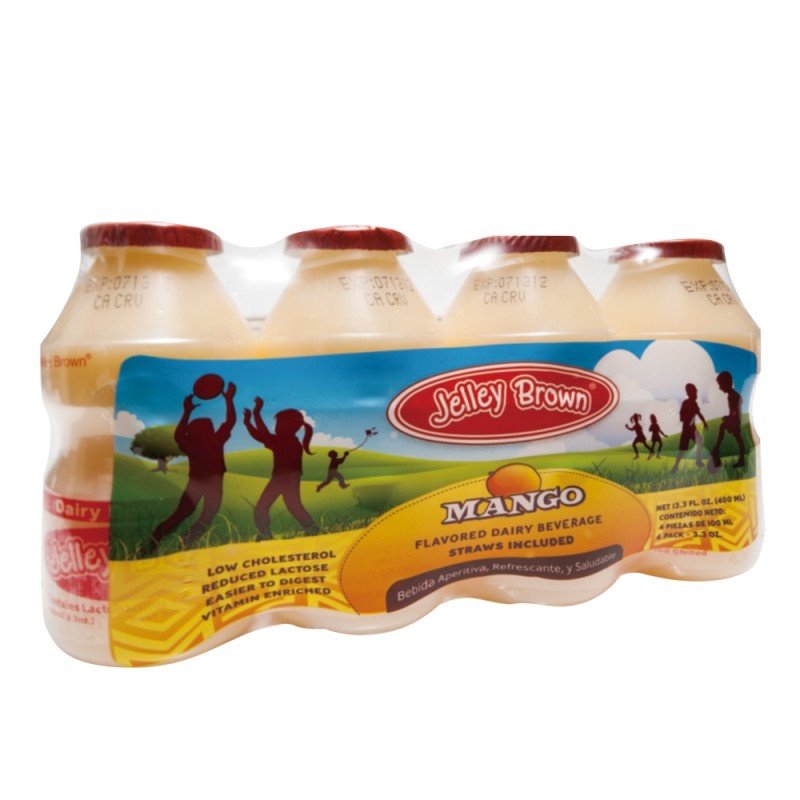 Jelley Brown Milk Fermenting Beverage Lactobacilli Drink Peach Drink