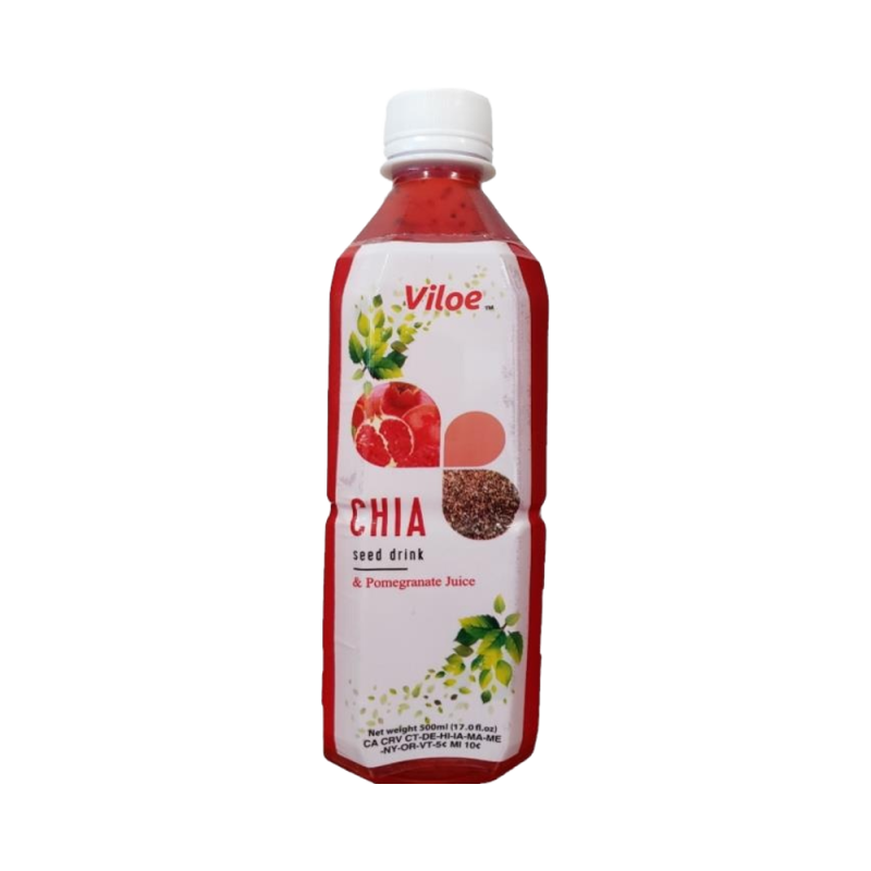 Best Quality Chia Seed With More Flavor Drink 500ML  NFC MADE From Vietnam Food and Beverage Manufacturer OEM  and ODM