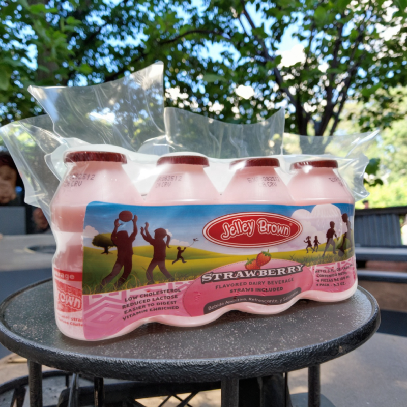 Jelly Brown Flavored Lactobacillus Milk Fermented Beverage Mango Blueberry Juice in Bottle Fruit & Vegetable Juice