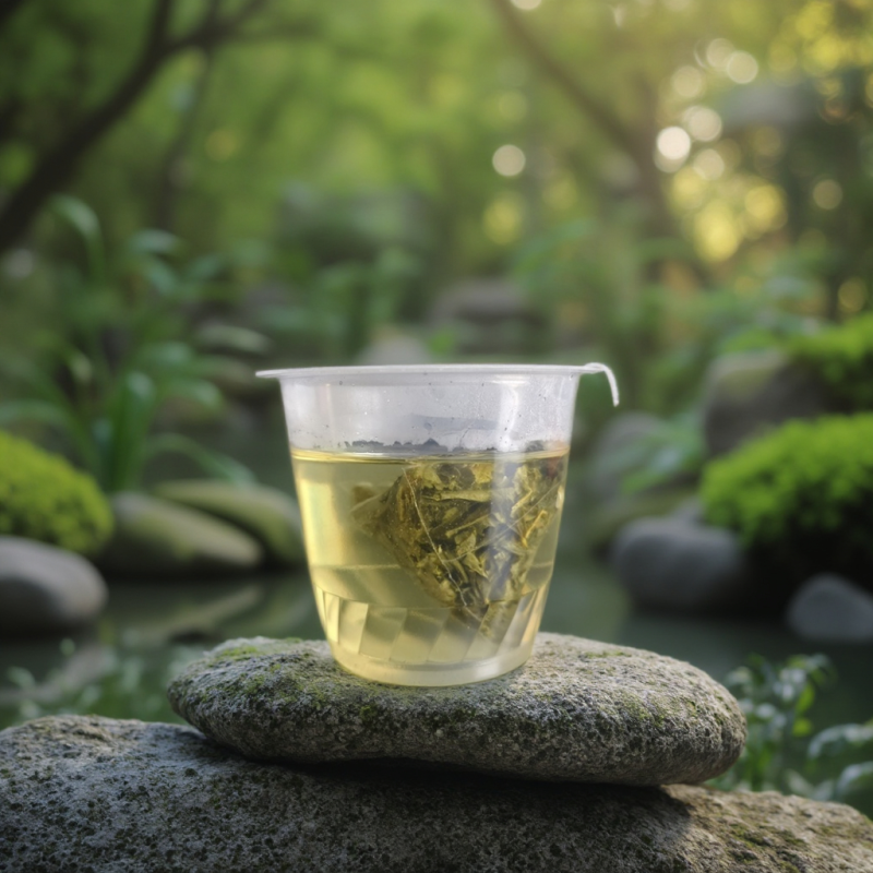 Premium Organic Japanese Sencha Green Tea Freshly Processed and Dried in Bulk Box Bag for Slimming