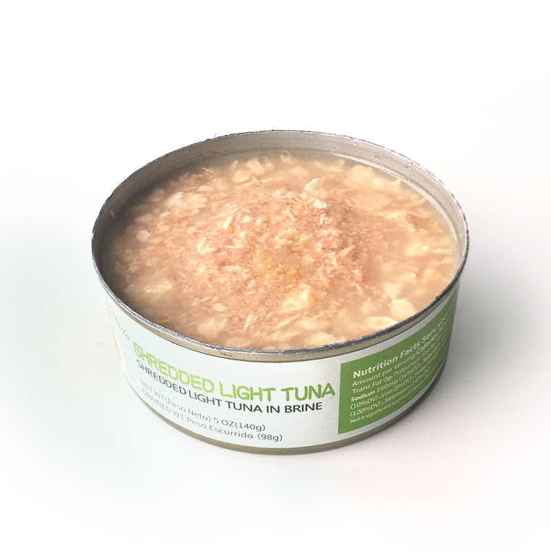 Viloe Instant Seafood Canned Skipjack Fish Shredded Light Tuna in Oil