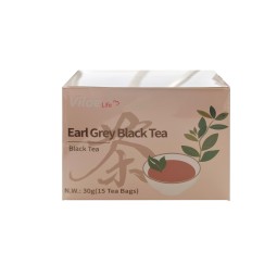 Viloe Life Earl Grey Ceylon Black Tea 15 Tea Bags Box Food Pairing Energy Boosting With Health Benefits Fresh Processed