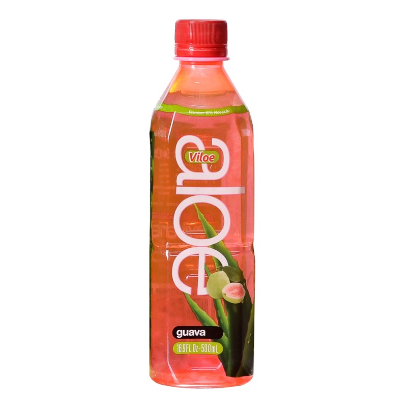 Viloe Healthy Low Calories Flavored Aloe Vera Soft Drink with Fruit Flavor