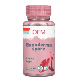 Ganoderma Spore Powder Capsules Factory - Immune Regulation Liver Care