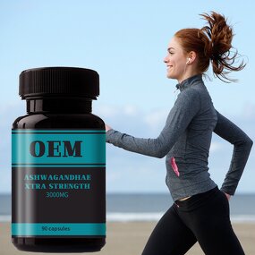 Ashwagandha Extract Capsules Factory - Herbal Powder Plant Root Supplement