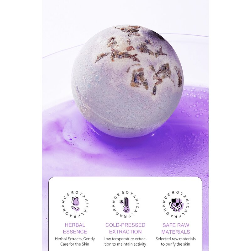 Bath Bomb Factory - Custom Handmade Gift Set Natural Hemp Moisturizing