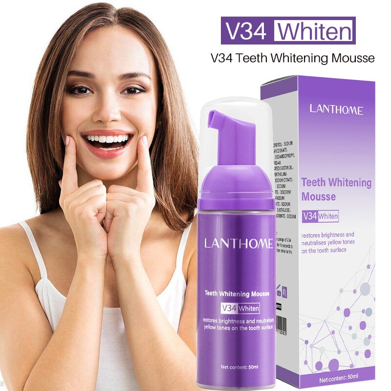 Teeth Whitening Mousse Factory - Plastic Home Use Cross-border Box