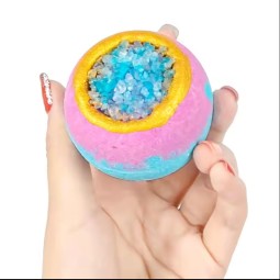 Spa Bath Ball Factory - OEM Natural Colorful Luxury Rose Bath Bombs