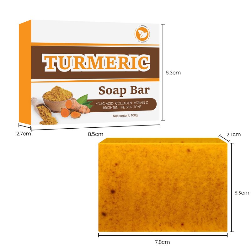 Turmeric Soap Bar Factory - Private Label Organic 100g Skin Lightening