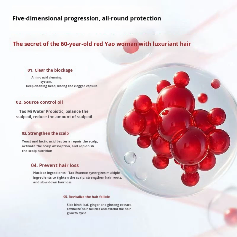 Anti-Hair Loss Shampoo Factory - Long Hair Strengthening Herbal Essence