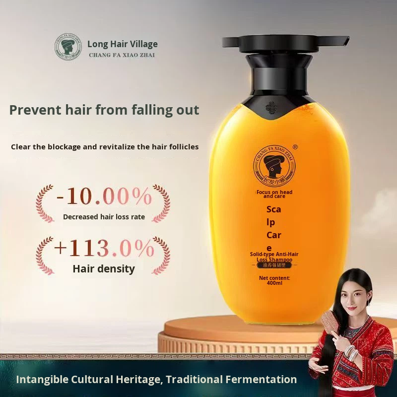 Anti-Hair Loss Shampoo Factory - Long Hair Strengthening Herbal Essence
