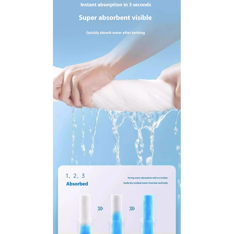 Disposable Hair Towel Factory - Wholesale Magic Eco-friendly Folding Cotton