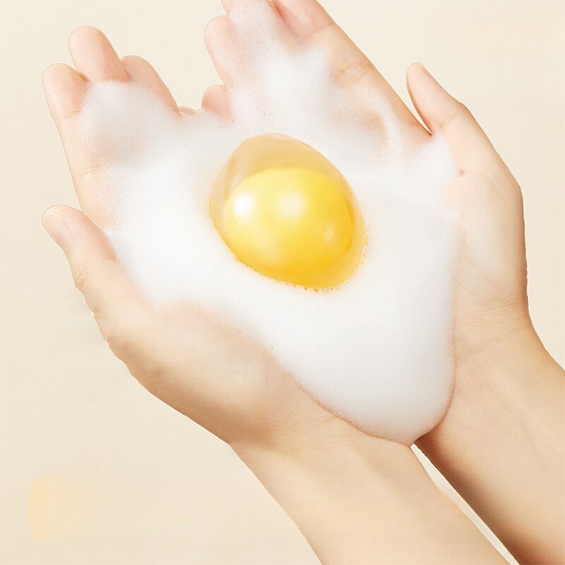 Egg Yolk Soap Factory - Beauty Organic Handmade Collagen Anti Acne