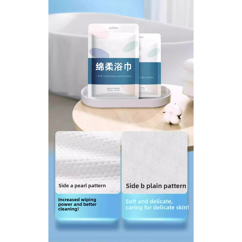 Compressed Towel Tablets Factory - Wholesale Large Coin Bath Travel Towel