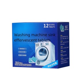 Effervescent Cleaning Tablets Factory - Solid Washing Machine Cleaner Tablets