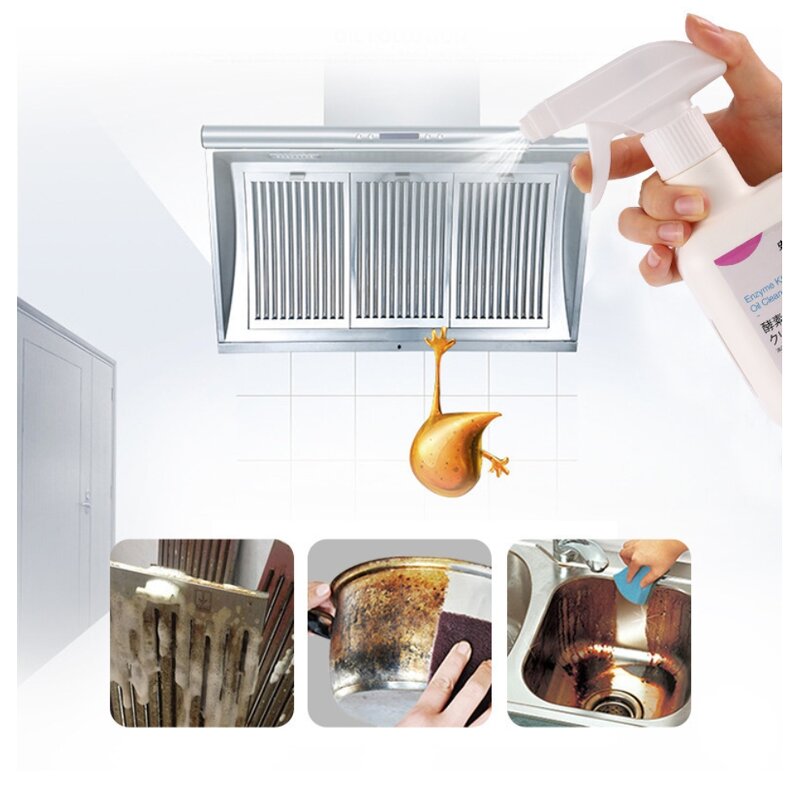 Kitchen Cleaner Spray Factory - High Quality 500ml Oil Stain Remover