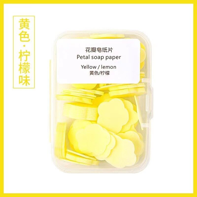 Disposable Hand Soap Sheets Factory - Portable Travel Soluble Petal Soap