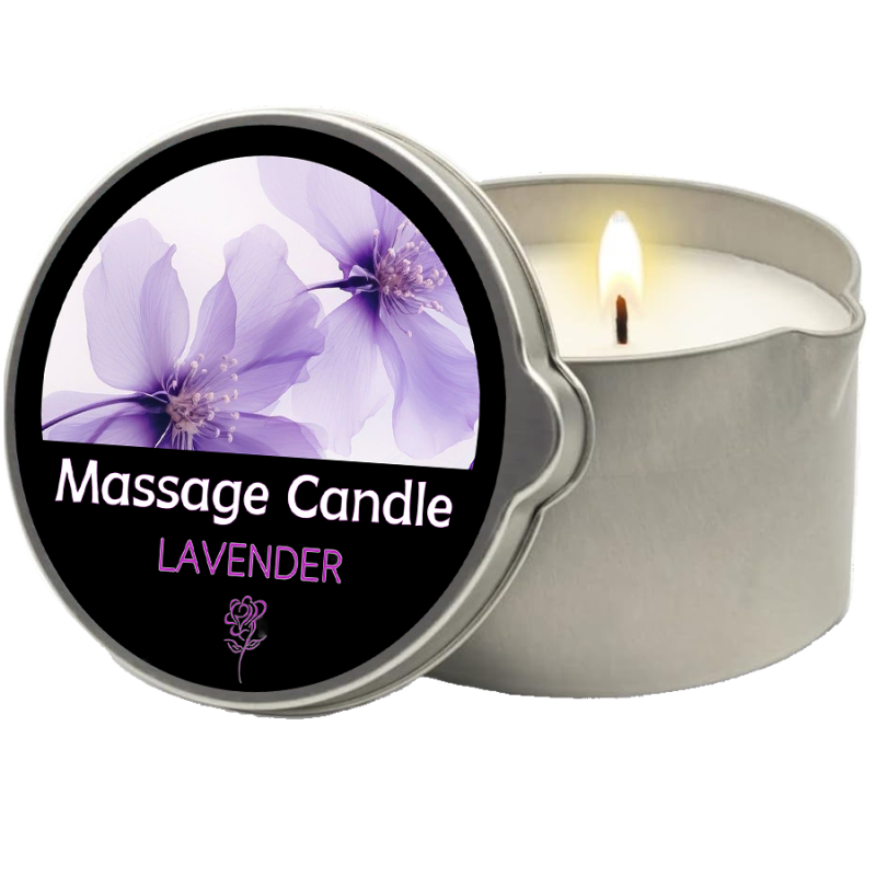 Aromatherapy Candle Factory - Rose Fragrance Coconut Wax Tin Jar Gift