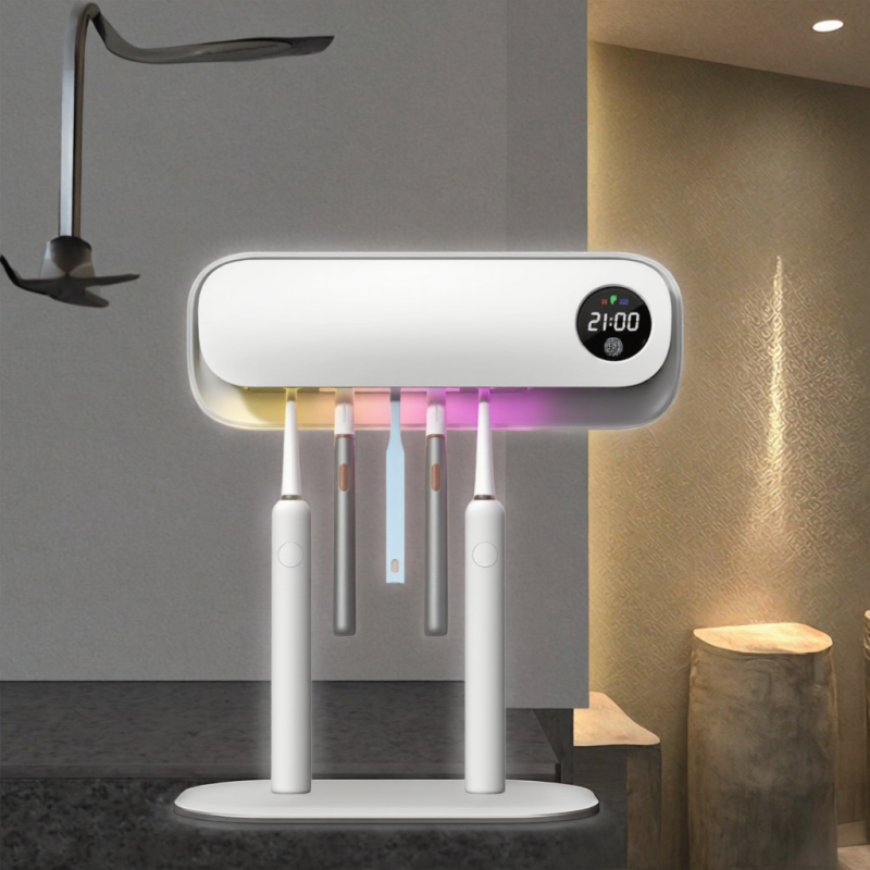 Toothbrush Sanitizer Factory - Wall Mounted UVC Rechargeable Sterilizer