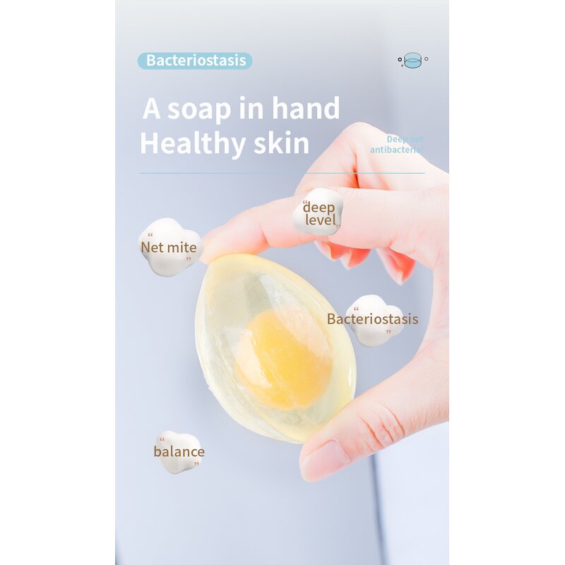 Collagen Egg Soap Factory - Handmade Bouncy Moisturizing Whitening Bar
