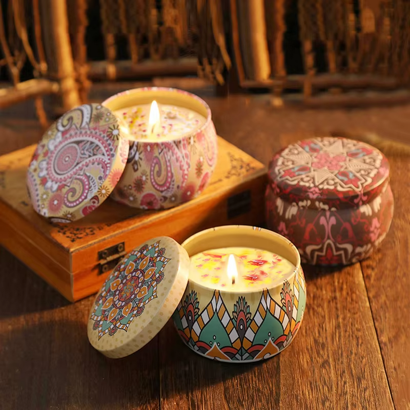 Scented Candles Factory - Wholesale Luxury Metal Tin Jar Gift Set