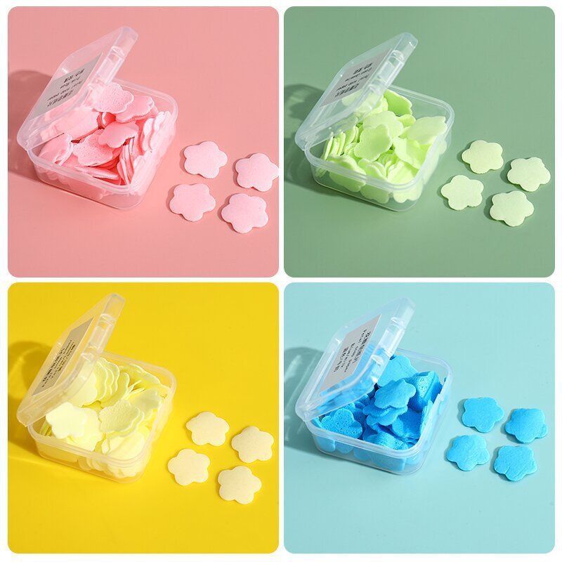 Disposable Hand Soap Sheets Factory - Portable Travel Soluble Petal