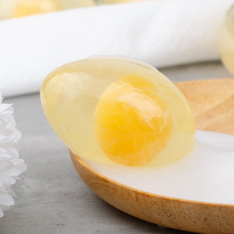 Collagen Egg Soap Factory - Handmade Bouncy Moisturizing Whitening Bar