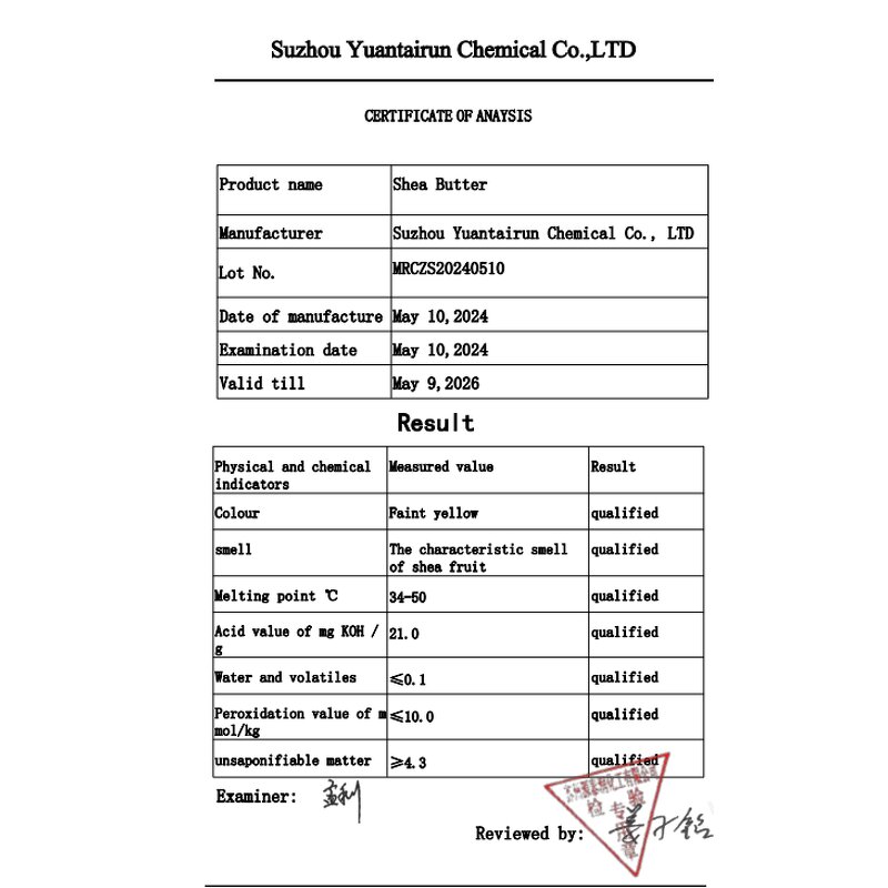 Shea Butter Factory - 99% Water Soluble Cosmetic Raw Material Bulk