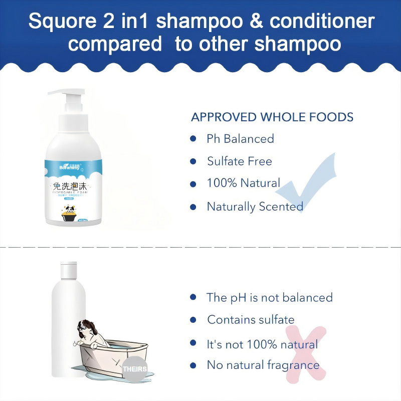 Pet Dog Shampoo Manufacturer - Private Label Disposable Mild Not Irritating