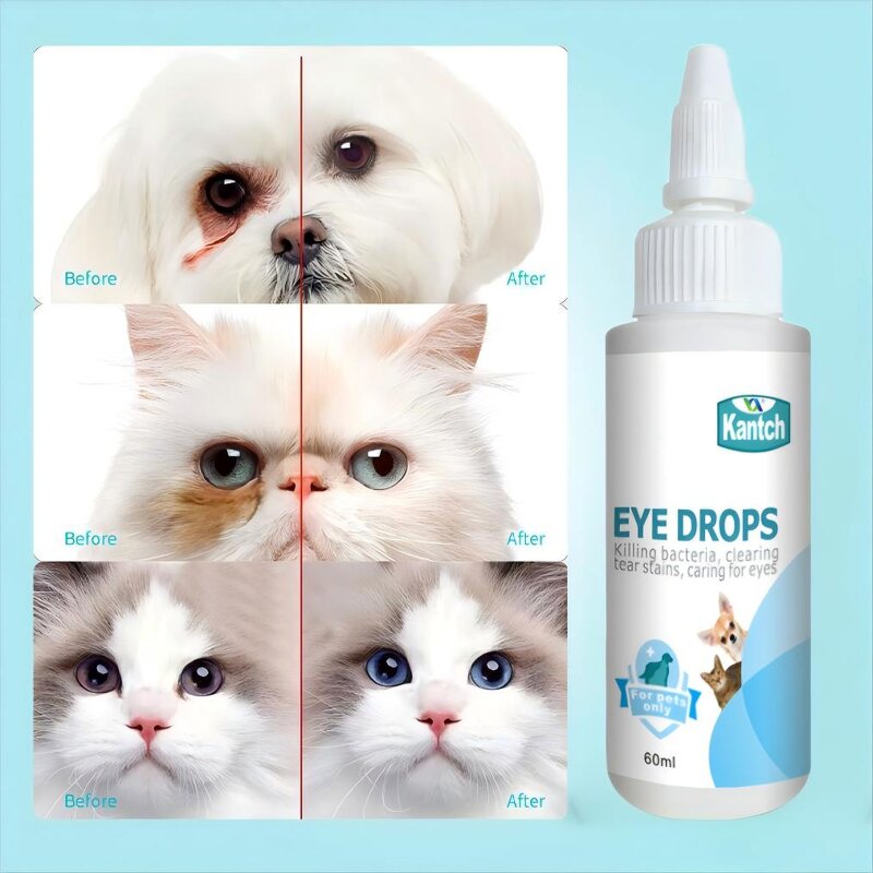 Pet Eye Wash Solution Manufacturer - Customized Logo Botanical Ingredients Cleaner