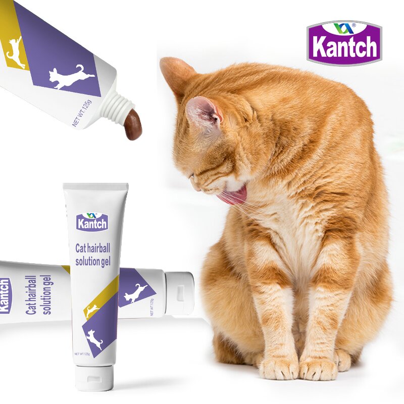 Dog Cat Vitamins Gel Manufacturer - Private Label 125g Hairball Solution