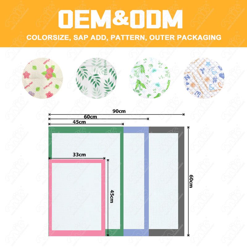 Pet Training Pads Manufacturer - Customized Soft Touch Skin Friendly Deodorizing