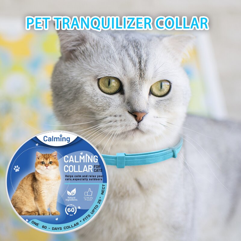 Cat Calming Collar Factory - Natural Pheromone Waterproof Reduce Anxiety
