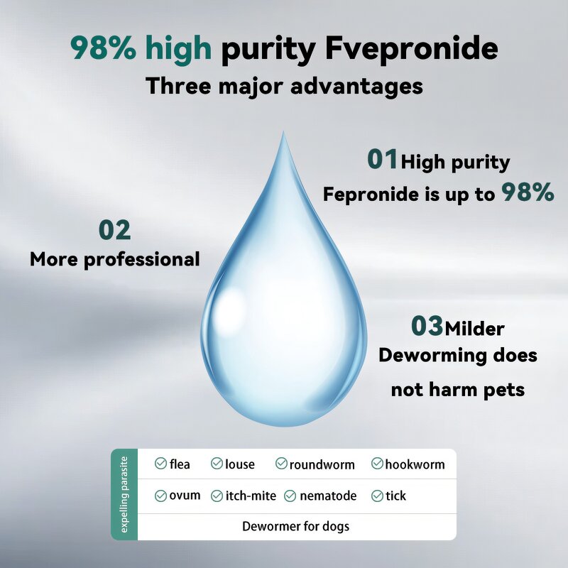 Flea & Tick Treatment Manufacturer - for Cats Ferrets 3 Pipettes Drops