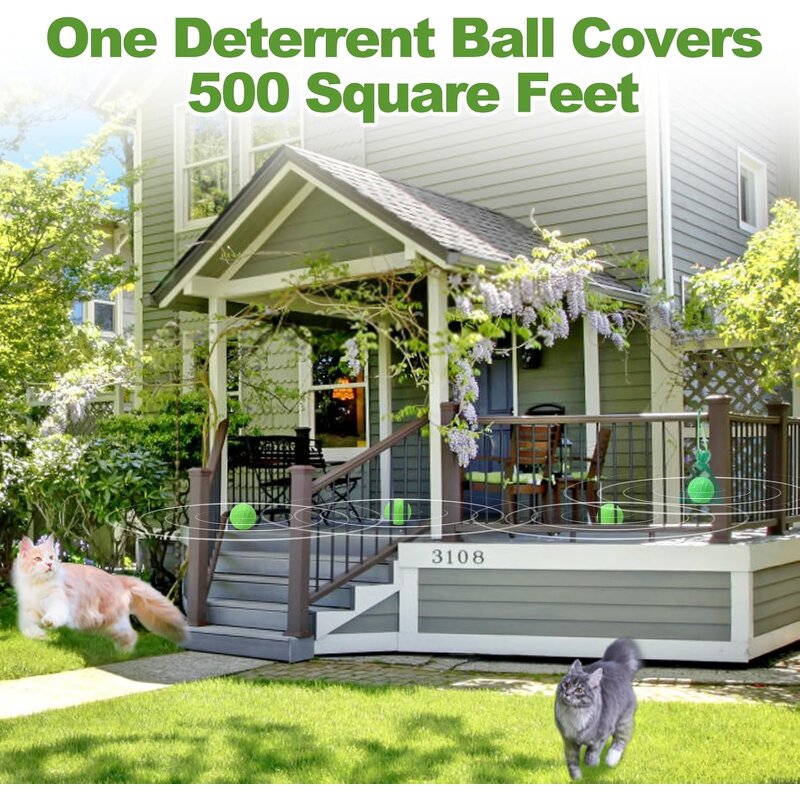 Cat Repellent Ball Manufacturer - 10pcs Pack Natural Ingredient Outdoor