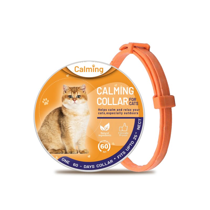 Cat Calming Collar Factory - Natural Pheromone Waterproof Reduce Anxiety