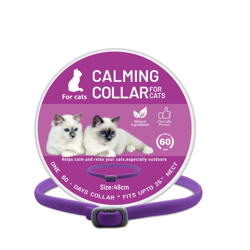 Pet Calming Collar Supplier - Wholesale Adjustable Non-toxic Essential Oils