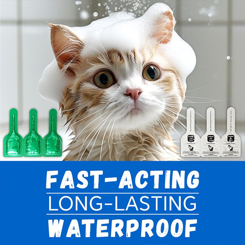 Cat Flea Treatment Supplier - OEM Fast Acting Topical Drops Online