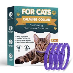 Cat Calming Collar Supplier - OEM Pheromone-Infused Quick Release Adjustable
