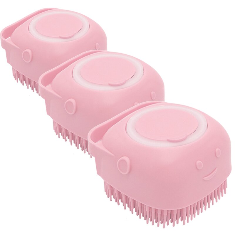 Pet Shampoo Brush Supplier - Massage Dispenser Grooming Brush for Pets