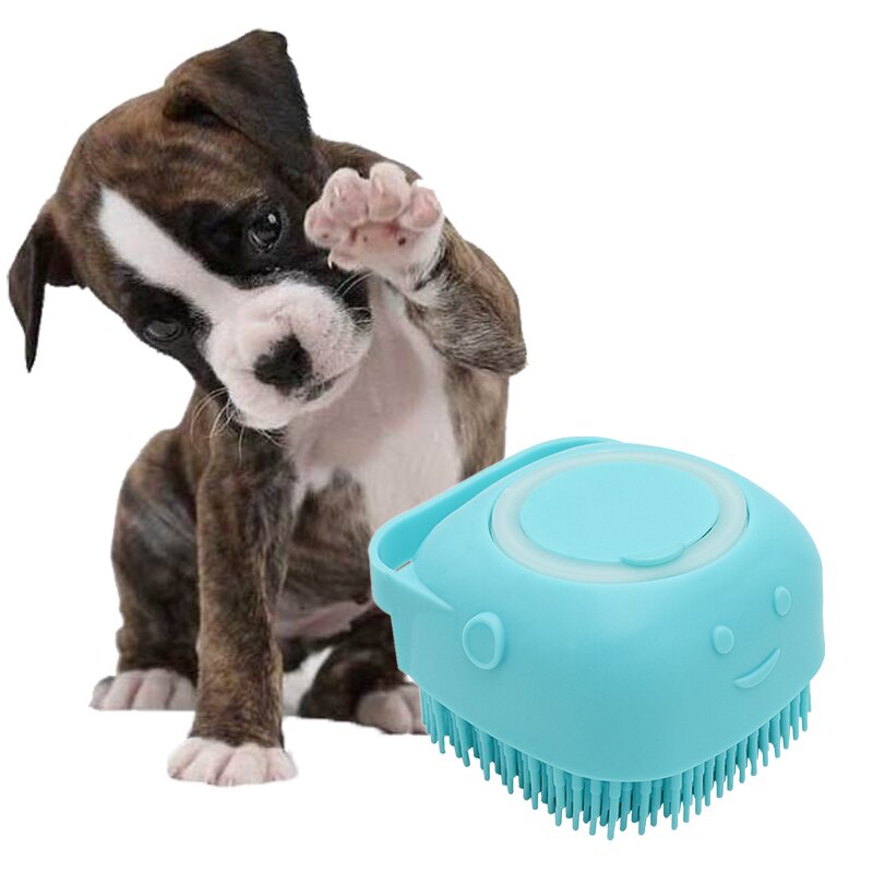 Pet Shampoo Brush Factory - Massage Dispenser Grooming Brush for Pets