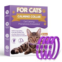 Cat Calming Collar Manufacturer - OEM Adjustable Waterproof 30-Day Relief