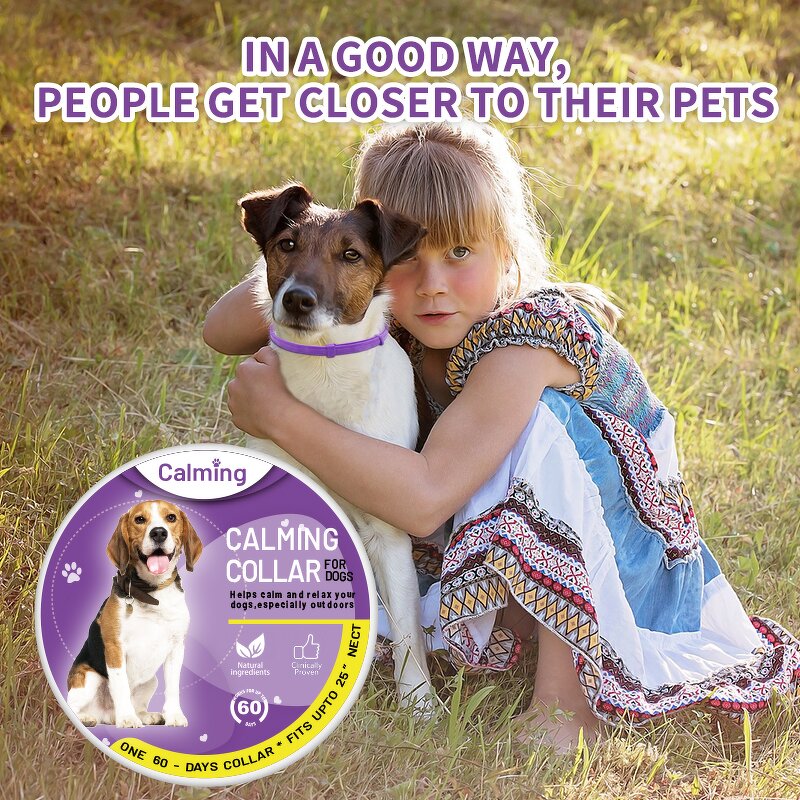 Pet Calming Collar Supplier - Reducing Anxiety Long Lasting Protection