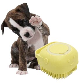 Pet Shampoo Brush Factory - Massage Dispenser Grooming Brush for Pets