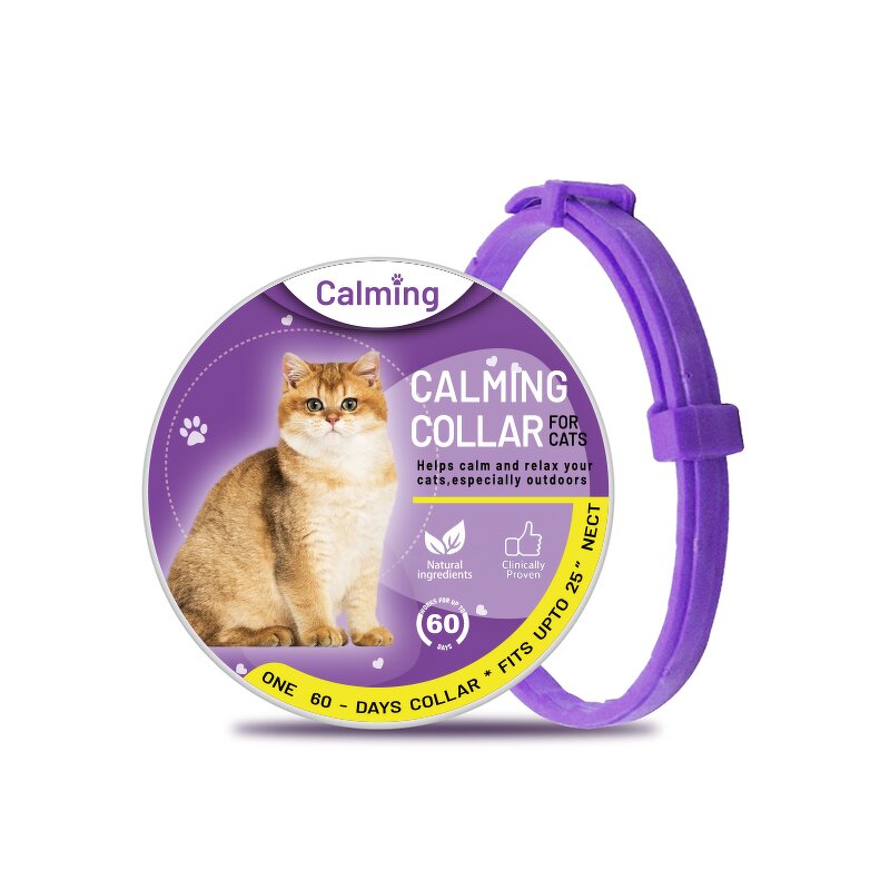 Cat Calming Collar Factory - Natural Pheromone Waterproof Reduce Anxiety