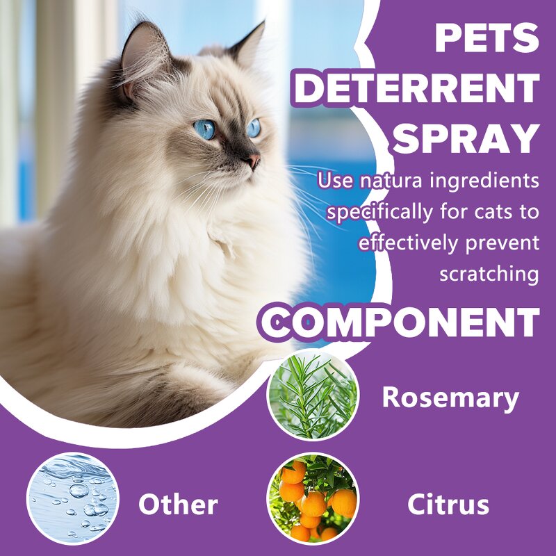 Cat Repellent Spray Manufacturer - Natural Indoor Outdoor Anti-Scratch Training