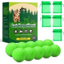 Cat Repellent Ball Factory - Eco-Friendly Indoor Outdoor with Peppermint Oil