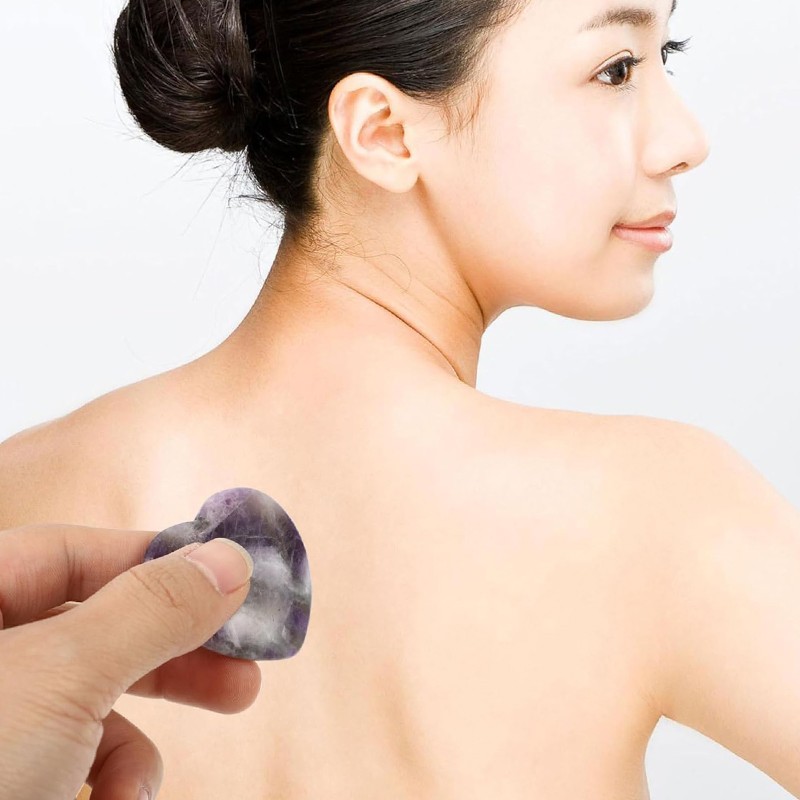 Natural Quartz Guasha Face Skincare Tool Custom Logo Jade Gua Sha Set Wholesale Beauty Rose Quartz Gua Sha Stone Massager